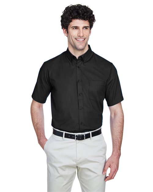 Tall Optimum Short Sleeve Twill Dress Shirt