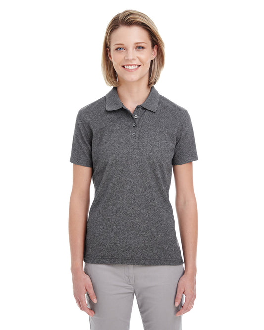 Ladies' Heathered Piqué Polo